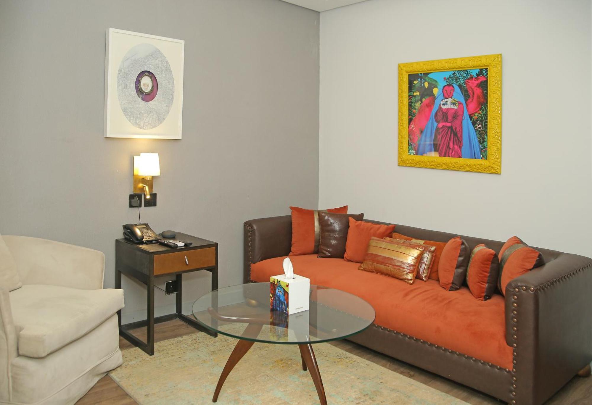 Ambiance Boutique Art Hotel Lahore Rum bild A room at the hotel